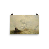 Whalers Art Print - Joseph Mallord William Turner