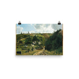 Jalais Hill, Pontoise Art Print - Camille Pissarro