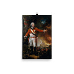 General George Eliott Art Print - Mather Brown