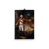 General George Eliott Art Print - Mather Brown