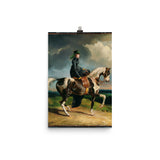 Horsewoman Art Print - Théodore Gericault