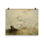 Whalers Art Print - Joseph Mallord William Turner