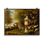 Peaceable Kingdom Art Print - Edward Hick