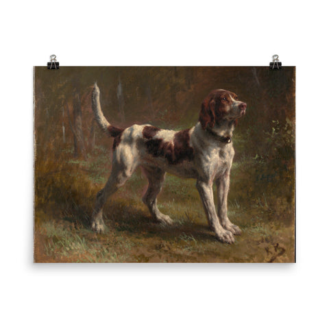 A Limier Briquet Hounda Art Print - Rosa Bonheur