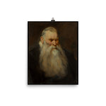 Study Head of an Old Man with a White Beard Art Print - Anthony van Dyck