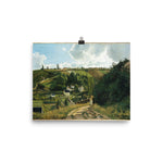 Jalais Hill, Pontoise Art Print - Camille Pissarro