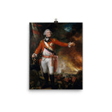 General George Eliott Art Print - Mather Brown