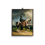 Horsewoman Art Print - Théodore Gericault