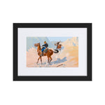 The Advance-Guard, or The Military Sacrifice (The Ambush) Painting - Framed Art Print