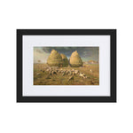 Haystacks: Autumn Art Print - Jean-François Millet