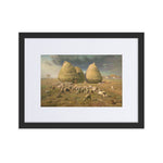 Haystacks: Autumn Art Print - Jean-François Millet