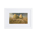 Haystacks: Autumn Art Print - Jean-François Millet