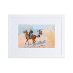 The Advance-Guard, or The Military Sacrifice (The Ambush) Painting - Framed Art Print