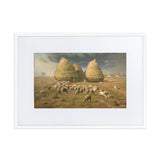 Haystacks: Autumn Art Print - Jean-François Millet